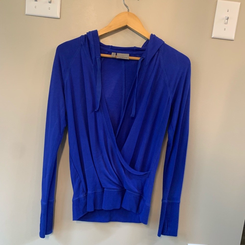Athleta Criss-cross hoodie